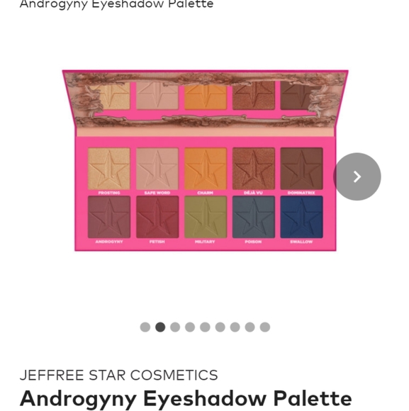 Androgyny by Jeffree star palette new - Picture 3 of 7